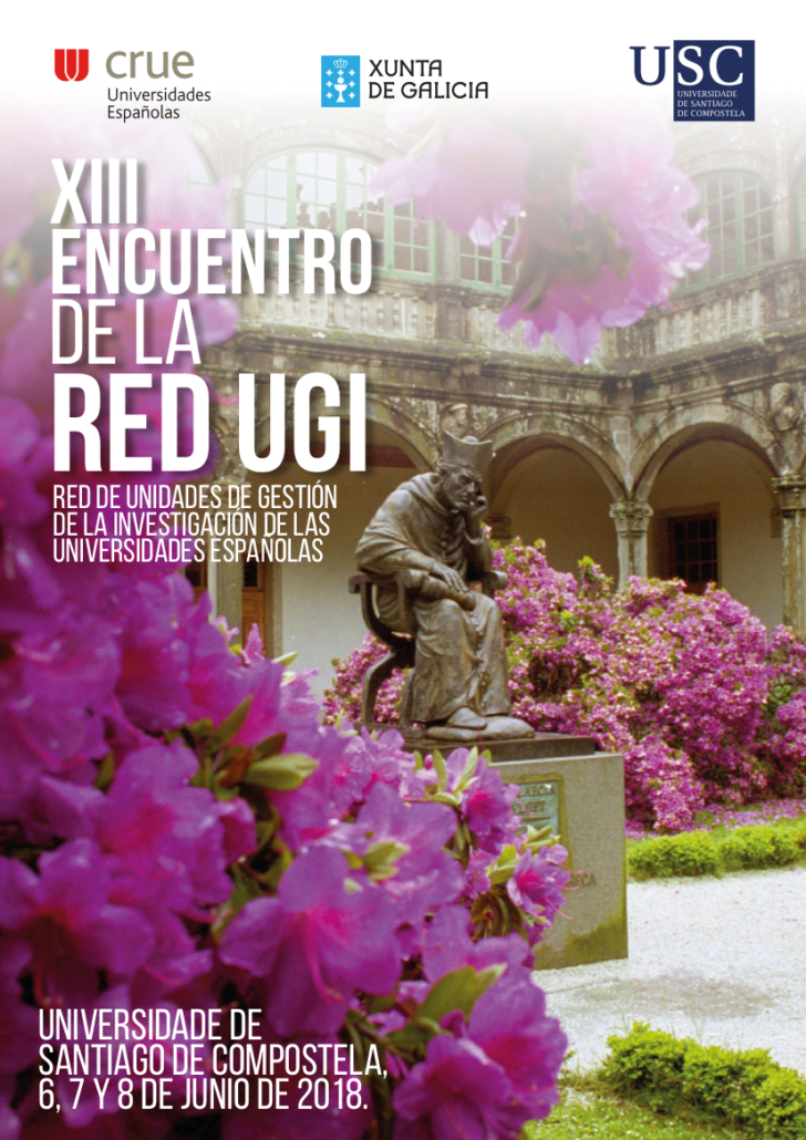 Cartel XIII encuentro de la RED UGI